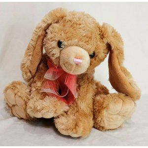 Bunny Rabbit Brown Plush Stuffed Animal 10 inches  Caltoy Floppy Easter Springs